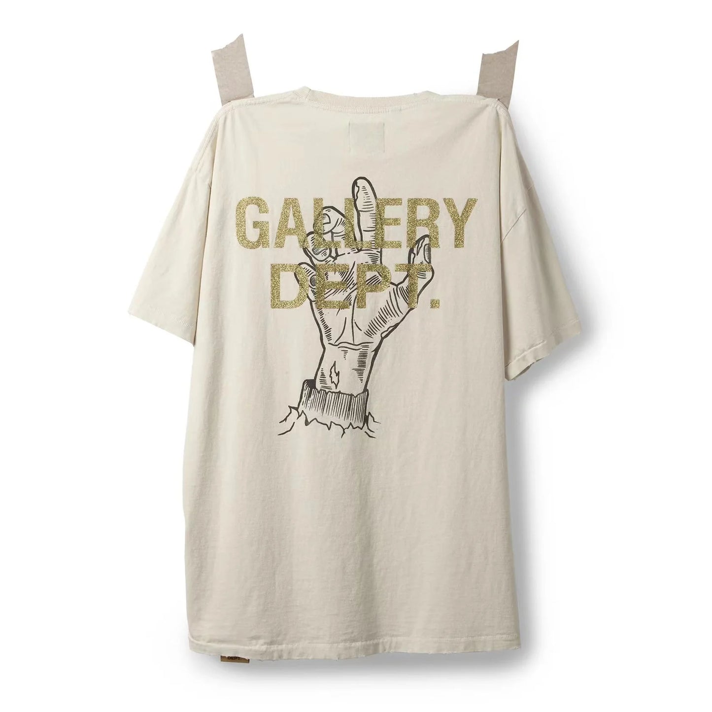 T-SHIRT BEIGE DÉPARTEMENT GALERIE ENTERRÉ VIVANT