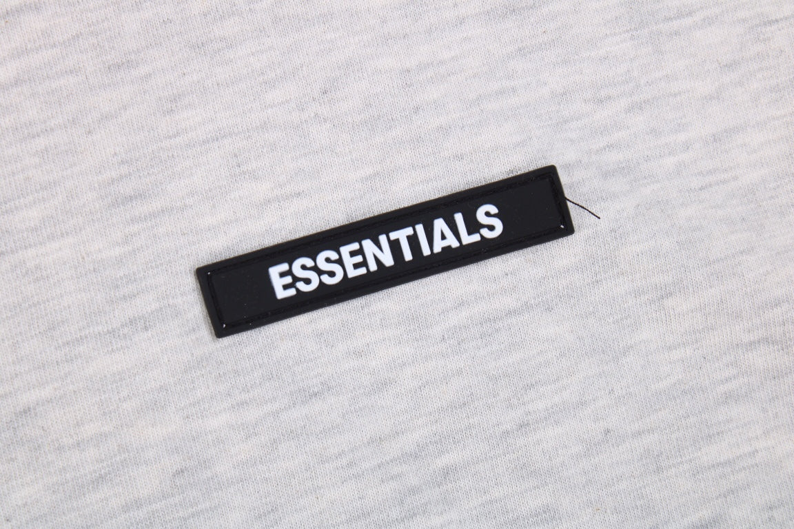 T-shirt avec logo Fear of God Essentials - Gris chiné