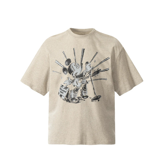 T SHIRT BEIGE GALLERY DEPT 24ss