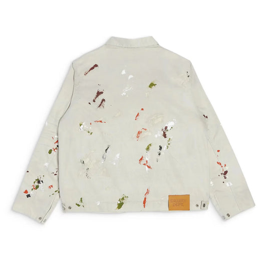 GALLERY DEPT PAINTED MONTECITO JACKET BEIGE