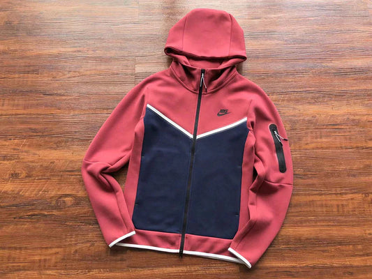 Sweat à capuche Nike Tech Fleece x ROUGE Cèdre/Obsidienne