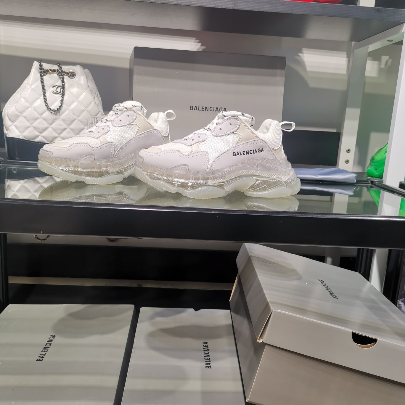 BALENCIAGA TRIPLE S x BLANC BEIGE