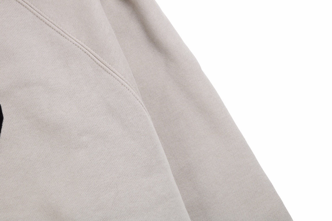 Sweat à capuche FEAR OF GOD ESSENTIALS « 1977 » gris pierre
