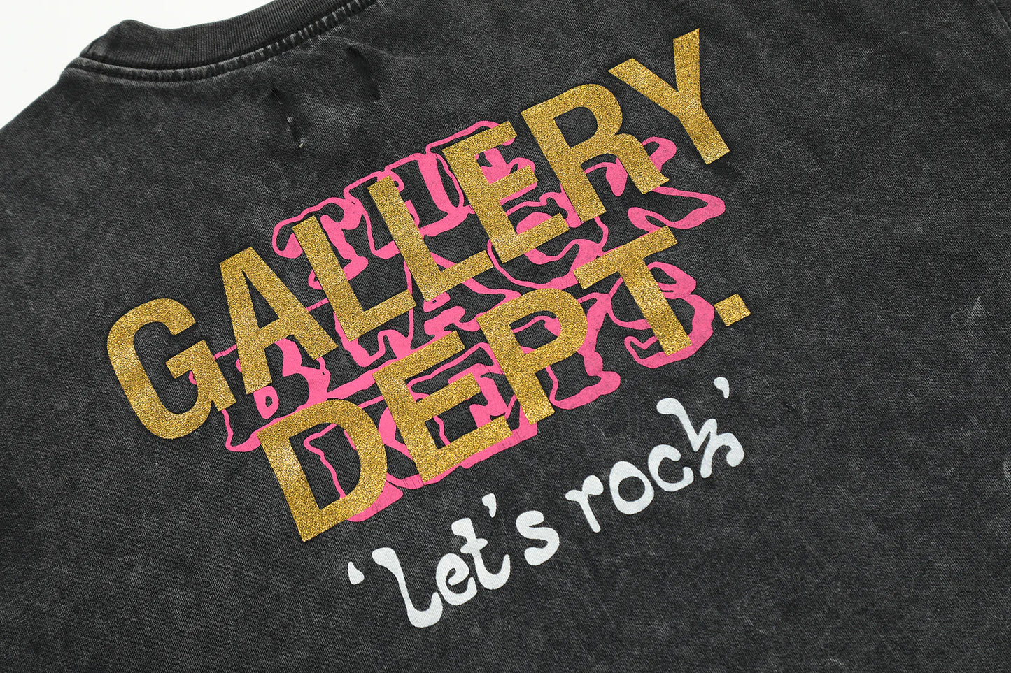 T-shirt NOIR DÉPARTEMENT GALERIE