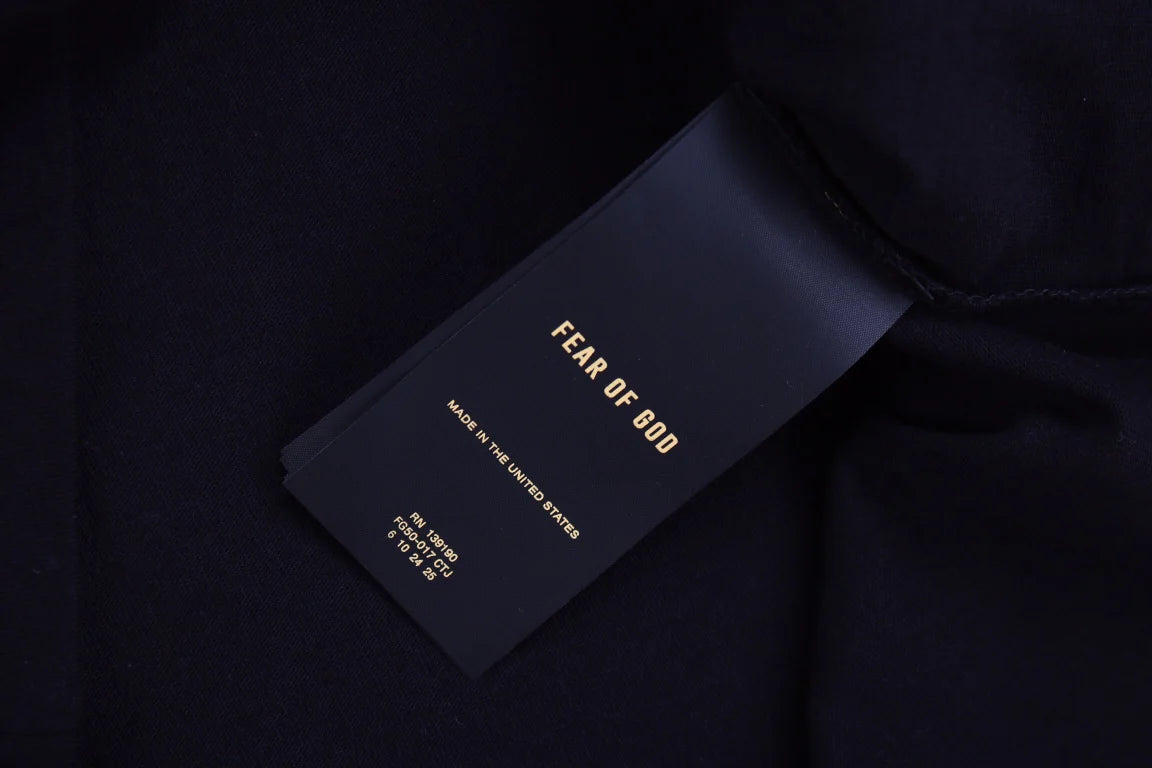 T-shirt « Fear of God » numéro 8 (noir)