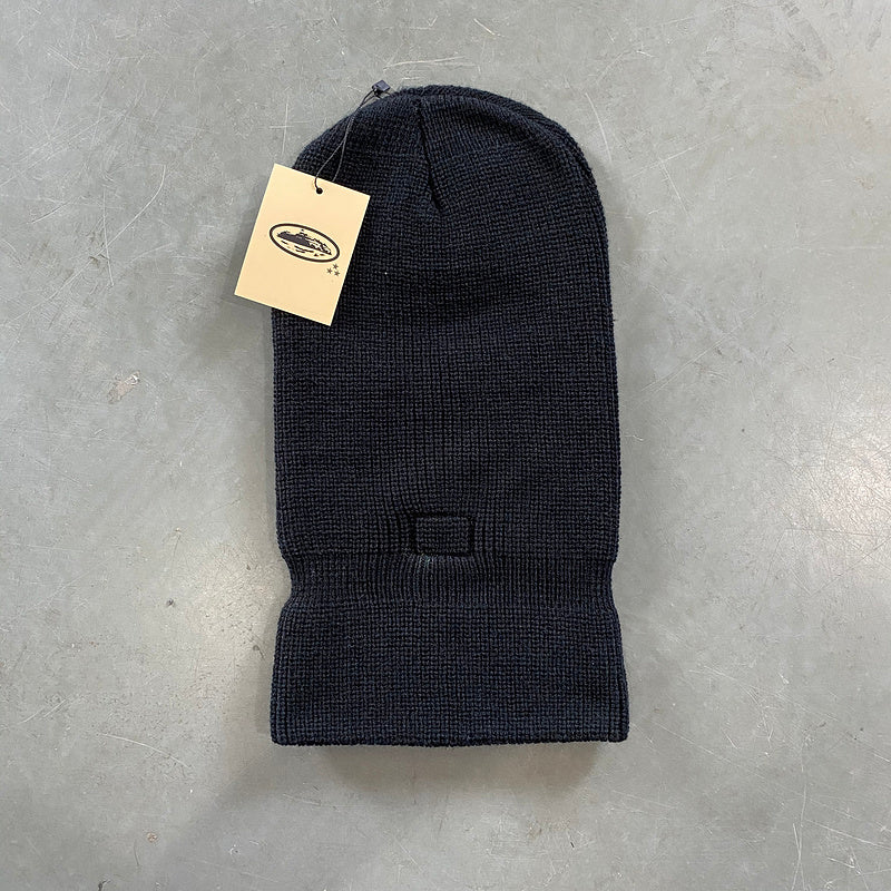 CAGOULE EN TRICOT CORTEIZ NOIR JAUNE