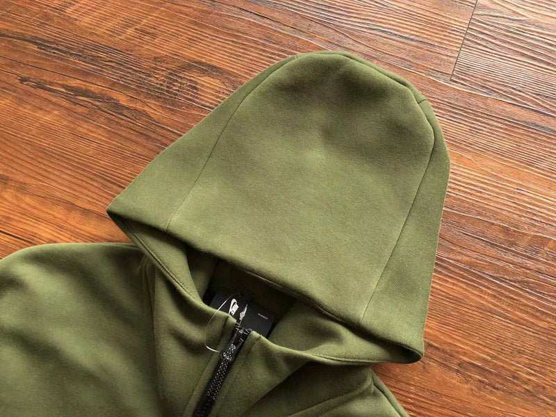 Sweat à capuche Nike Tech Fleece x Vert olive