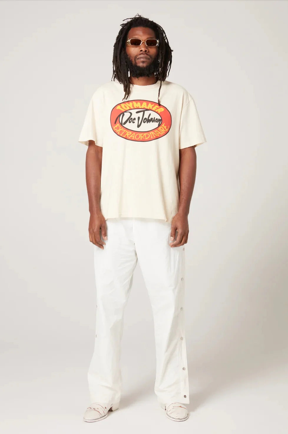T-shirt BEIGE GALLERY DEPT TOYMAKER VINTAGE