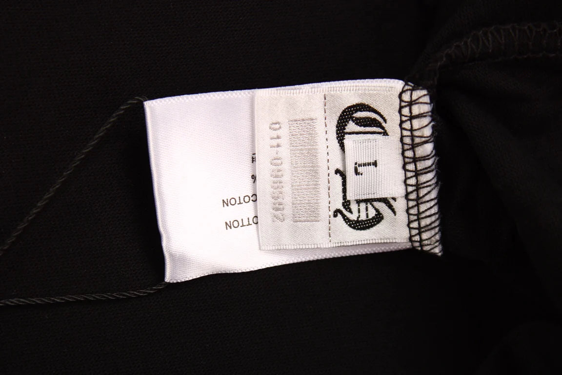 T-SHIRT CHROME HEARTS ROSE NOIR