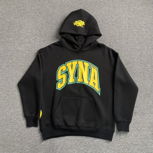 Sweat à capuche Syna World College noir
