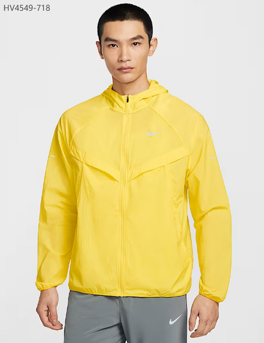 VESTE NIKE IMPERMEABLE JAUNE