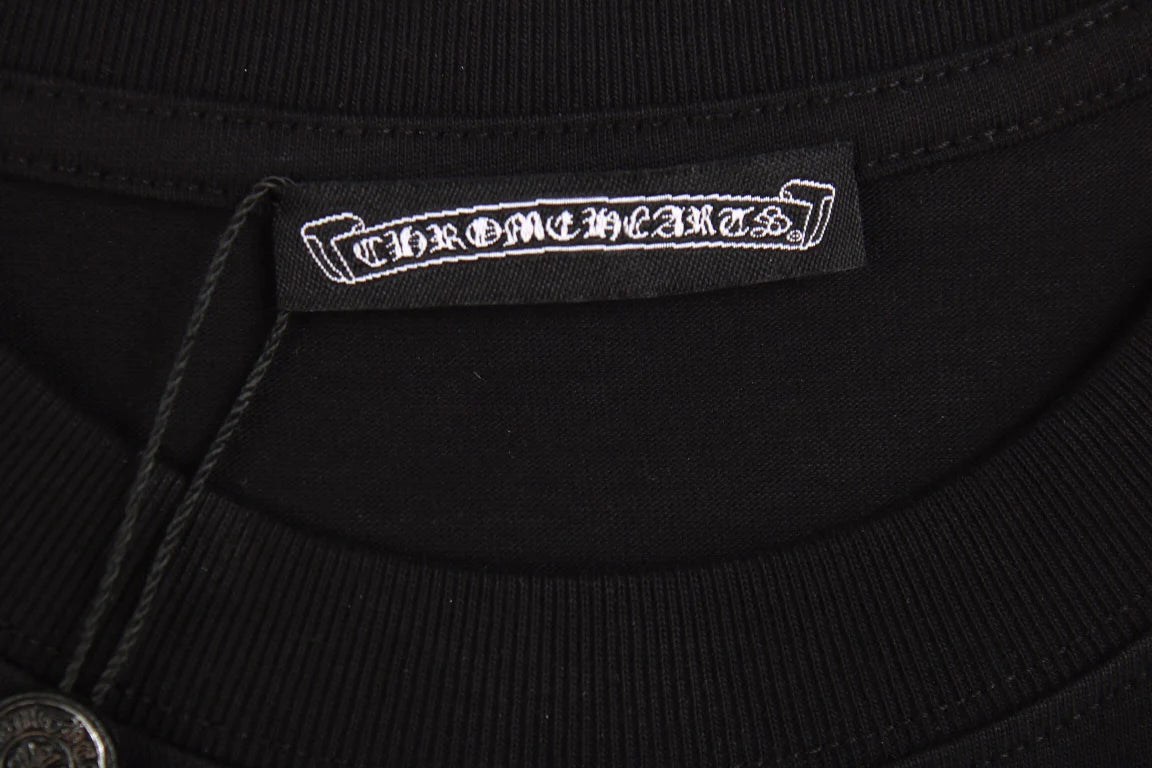 T-SHIRT CHROME HEARTS x KIDS SEE GHOSTS NOIR