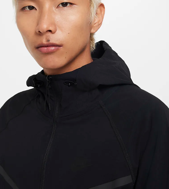 Sweat à capuche Nike Tech Windrunner Noir