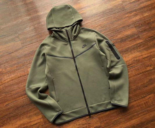 Sweat à capuche Nike Tech Fleece x vert armée