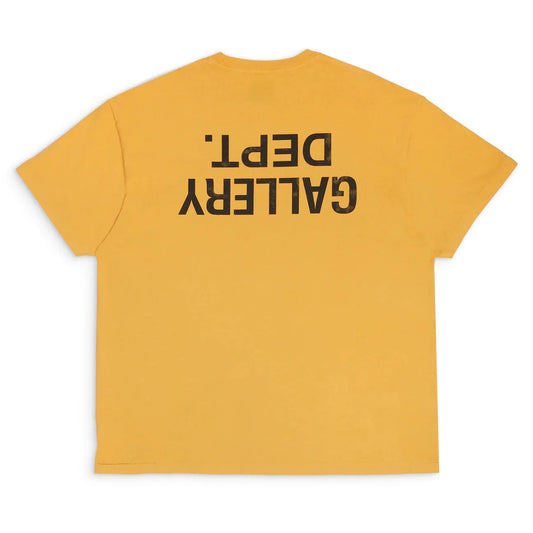 T SHIRT JAUNE GALLERY DEPT FUCKED UP