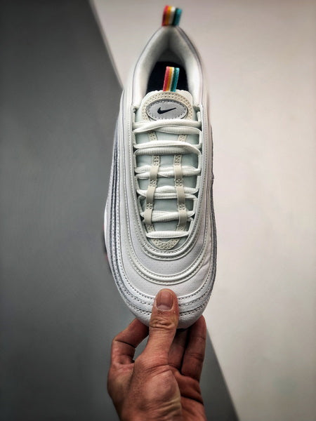 NIKE Air Max 97 "Blanc Multi Color Pull Tabs"
