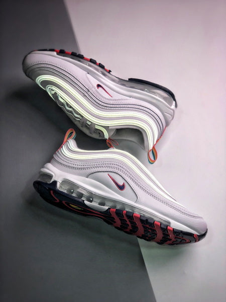 NIKE Air Max 97 "Blanc Multi Color Pull Tabs"