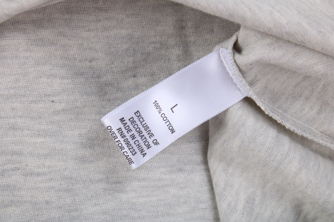 T-shirt avec logo Fear of God Essentials - Gris chiné