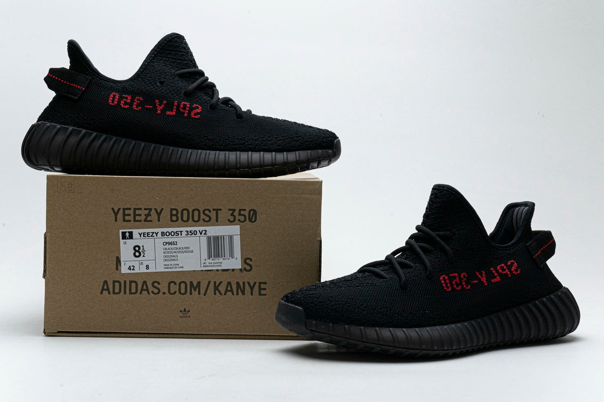 Yeezy Boost 350 V2 Black/Red Real Boost