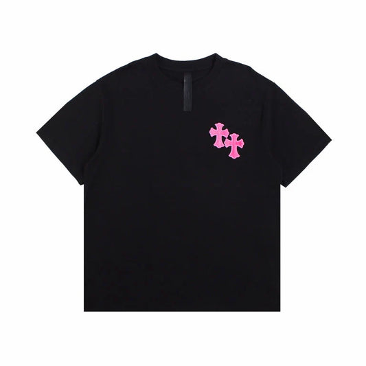T-SHIRT CHROME HEARTS ROSE NOIR