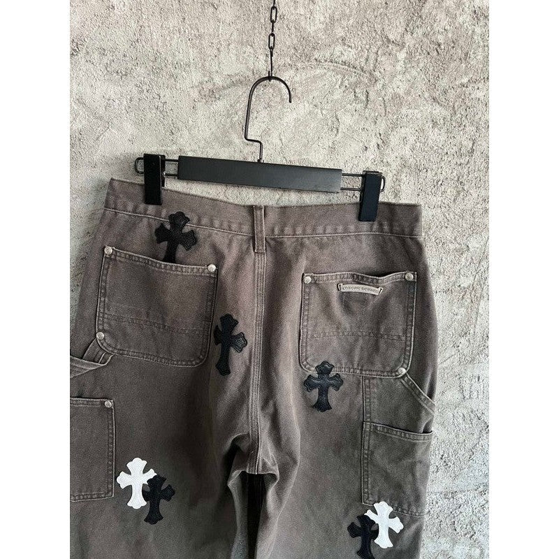 CHROME HEARTS JEAN MARRON