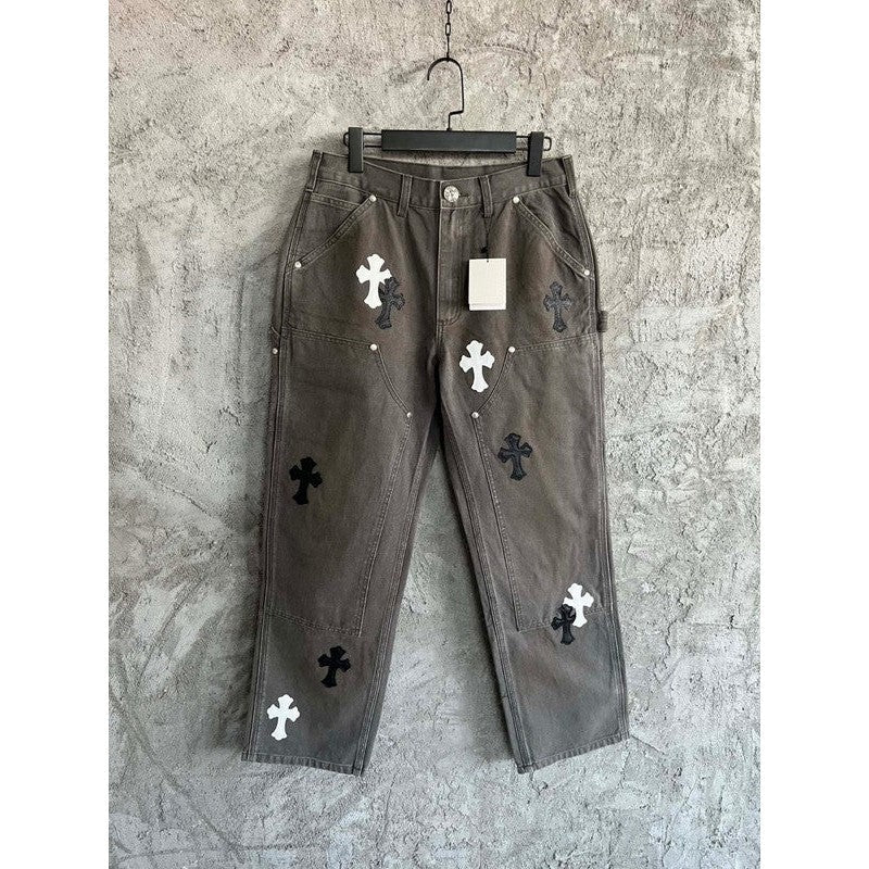 CHROME HEARTS JEAN MARRON