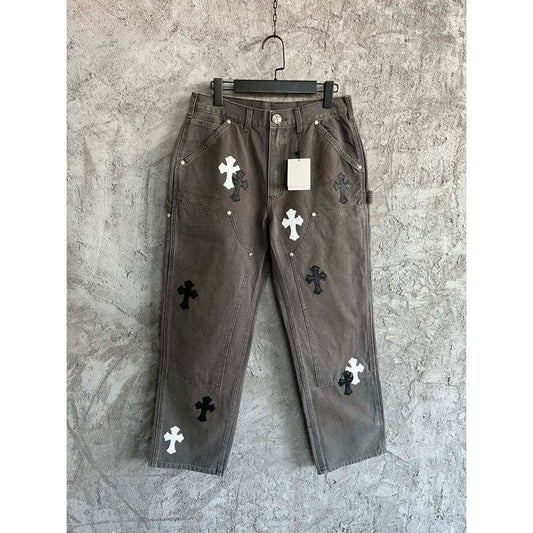 CHROME HEARTS JEAN MARRON