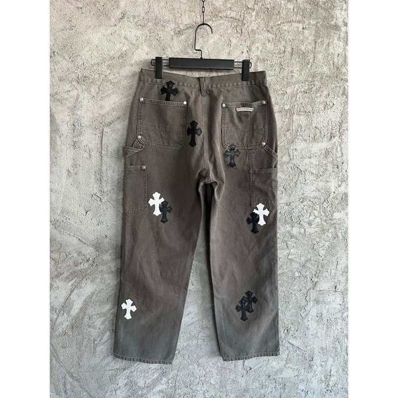 CHROME HEARTS JEAN MARRON