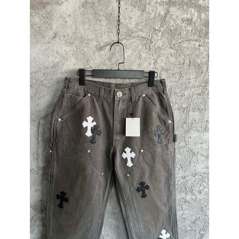 CHROME HEARTS JEAN MARRON