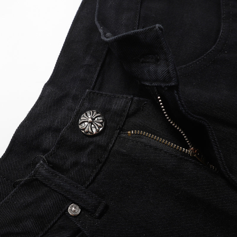 CH CROW HEARTS JEANS NOIR