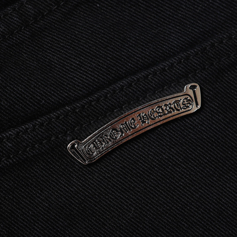 CH CROW HEARTS JEANS NOIR