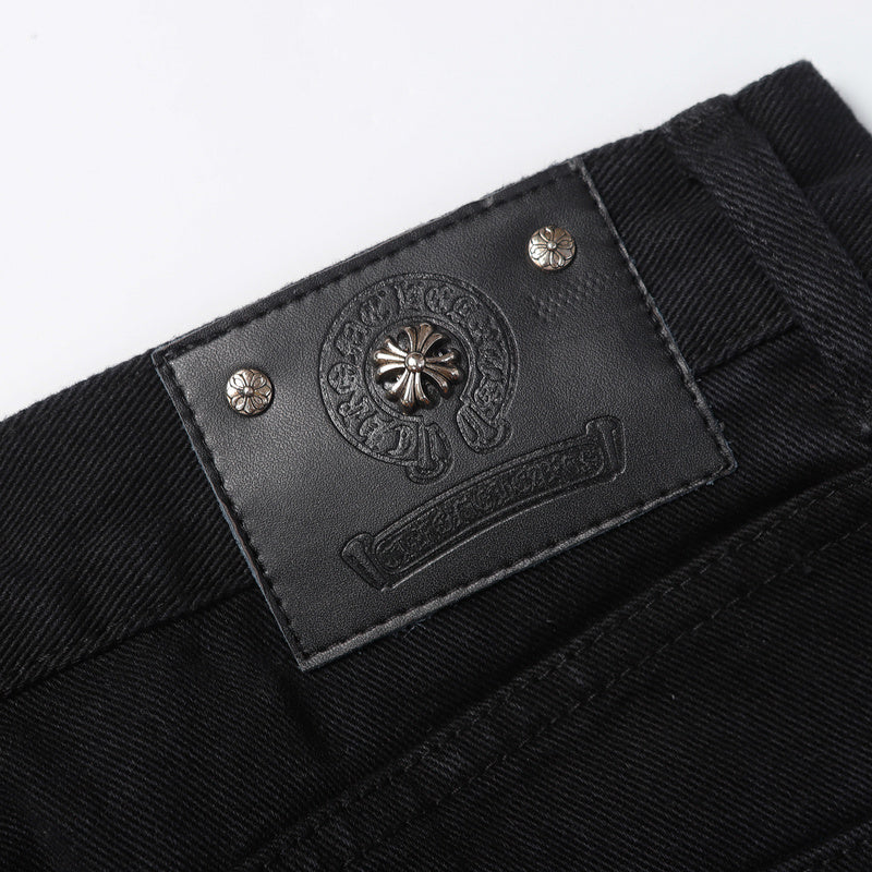 CH CROW HEARTS JEANS NOIR