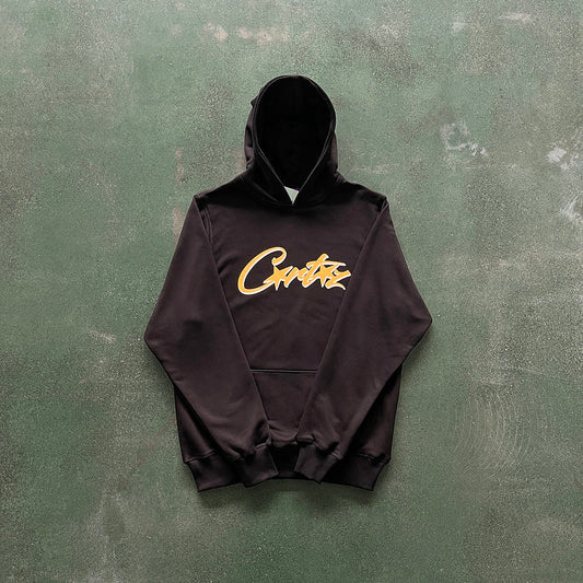 Sweat à capuche Corteiz Allstarz noir