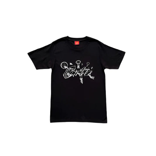 T-SHIRT CORTEIZ ALLSTARZ SKYDIVER NOIR