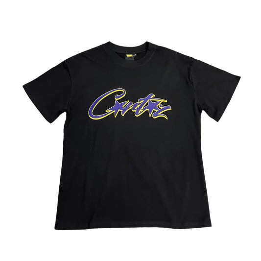 T-SHIRT CORTEIZ ALLSTARZ NOIR VIOLET