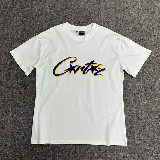 T-SHIRT CORTEIZ ALLSTARZ BLANC NOIR JAUNE