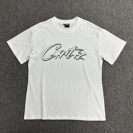 T-SHIRT CORTEIZ ALLSTARZ BLANC CREUX NOIR