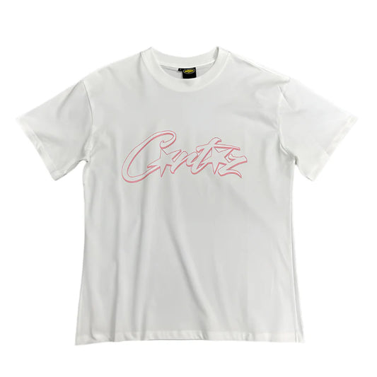 T-SHIRT CORTEIZ ALLSTARZ BLANC ROSE