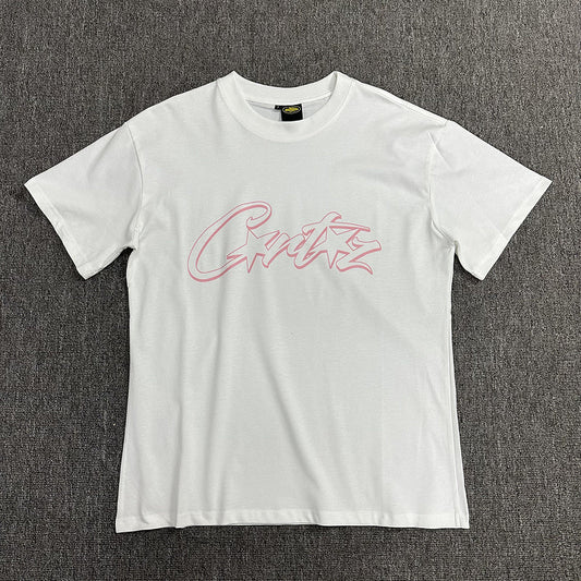 T-SHIRT CORTEIZ ALLSTARZ BLANC ROSE