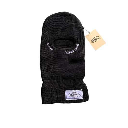 CAGOULE EN TRICOT CORTEIZ NOIR BLANC