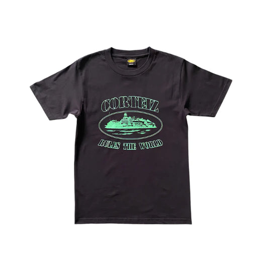 T-SHIRT CORTEIZ OG ALCATRAZ NOIR VERT