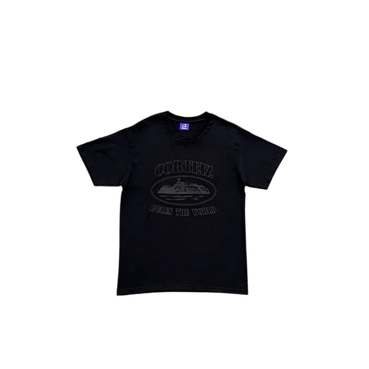 T-SHIRT CORTEIZ OG ALCATRAZ TRIPLE NOIR