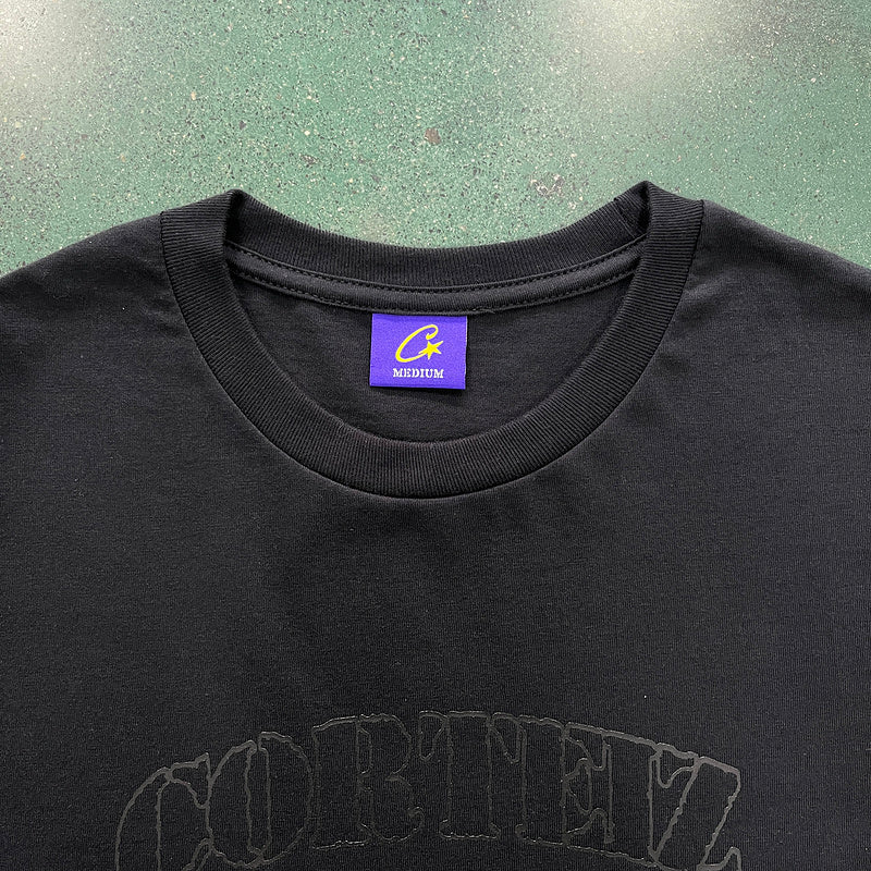 T-SHIRT CORTEIZ OG ALCATRAZ TRIPLE NOIR