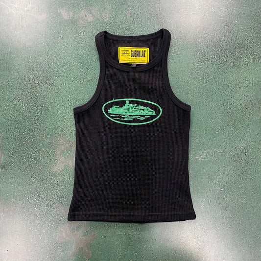 CORTEIZ RTW OG DÉBARDEUR FEMME ALCATRAZ NOIR VERT