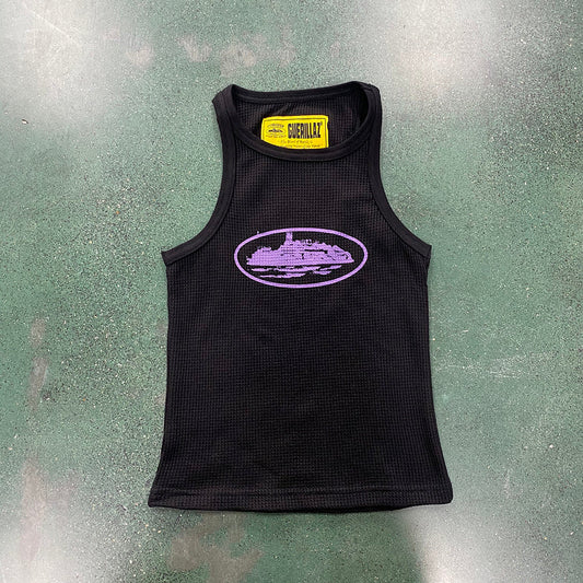 CORTEIZ RTW OG DÉBARDEUR ALCATRAZ POUR FEMME NOIR VIOLET