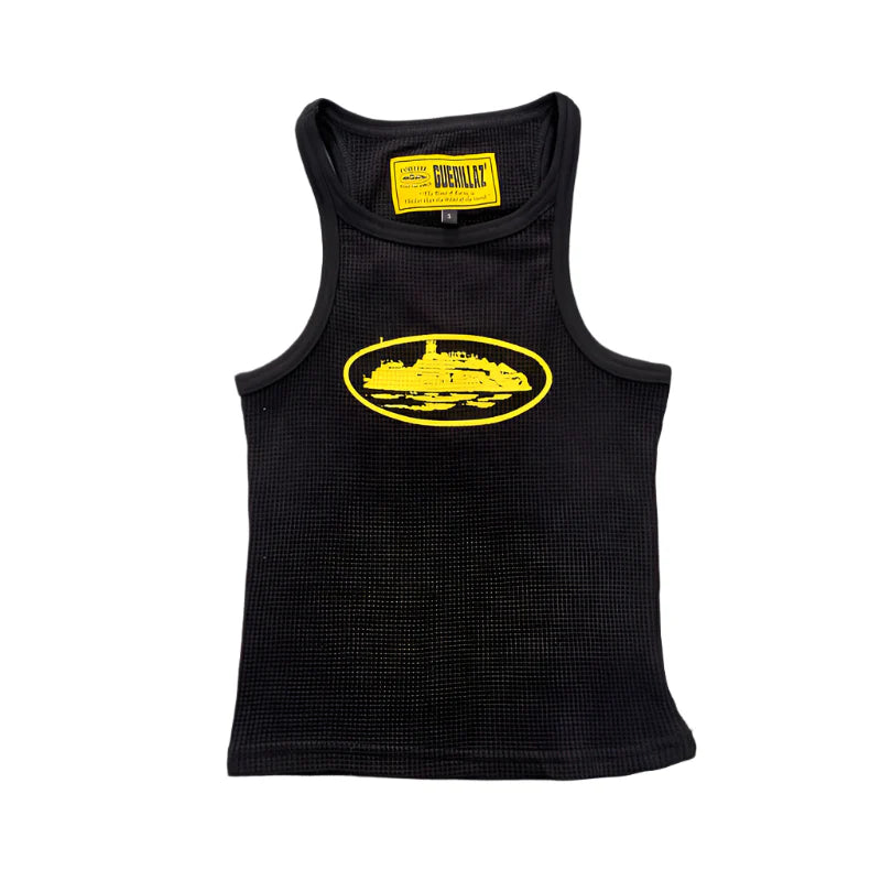 CORTEIZ RTW OG DÉBARDEUR ALCATRAZ POUR FEMME NOIR JAUNE