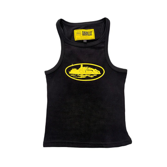 CORTEIZ RTW OG DÉBARDEUR ALCATRAZ POUR FEMME NOIR JAUNE