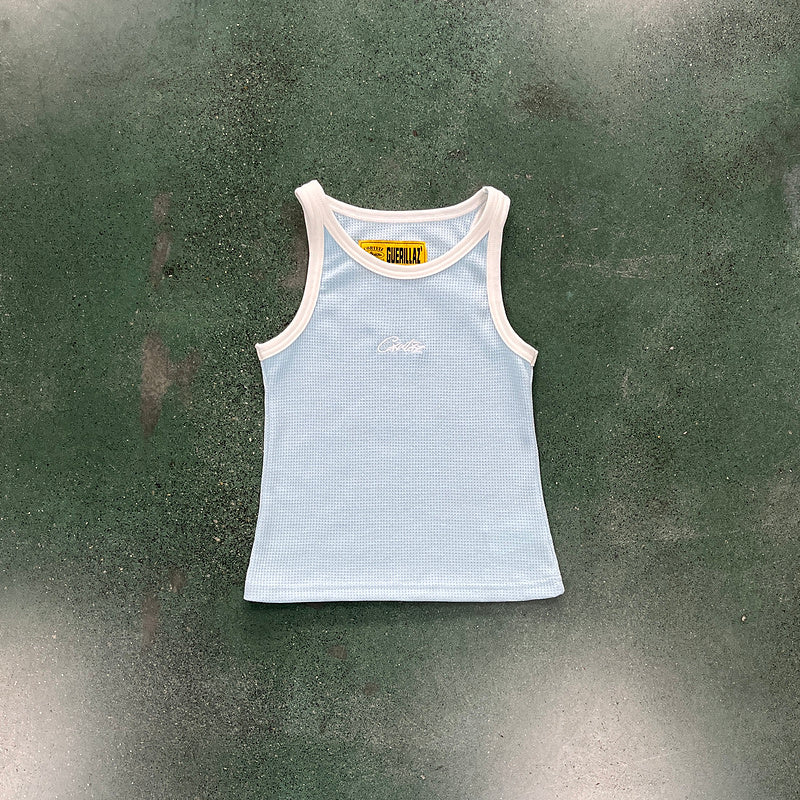 DÉBARDEUR CORTEIZ BLEU BÉBÉ FEMME