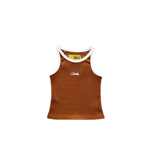DÉBARDEUR CORTEIZ MARRON FEMME