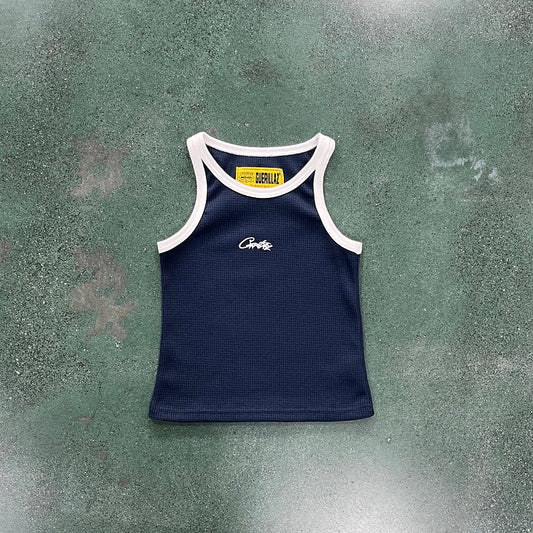 DÉBARDEUR CORTEIZ BLEU MARINE FEMME
